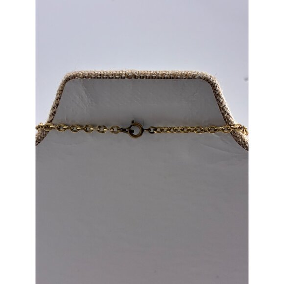 Vintage Victorian Cameo Style Necklace & Earring Set With Romantic Scene & Gold - Picture 14 of 14